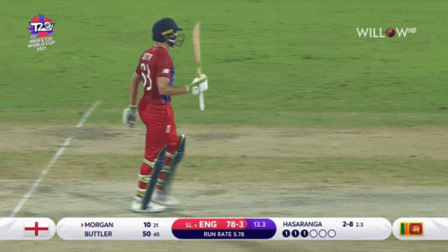 Jos Buttler Cricket Field Walk GIF
