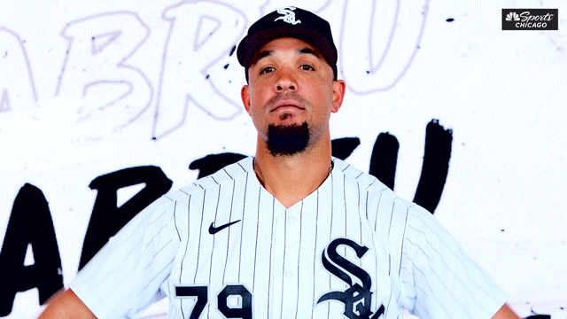Jose Abreu Baseball Charming Look GIF