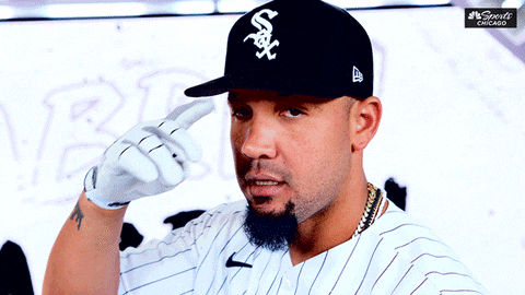 Jose Abreu Baseball Salute GIF