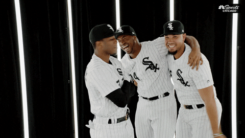 Jose Abreu White Sox Laughing GIF