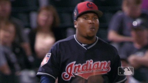 Jose Ramirez Boldly Walking GIF