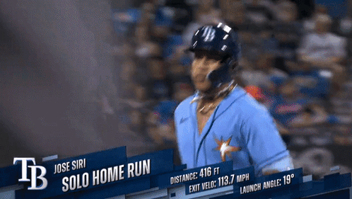 Jose Siri Solo Home Run 416 ft