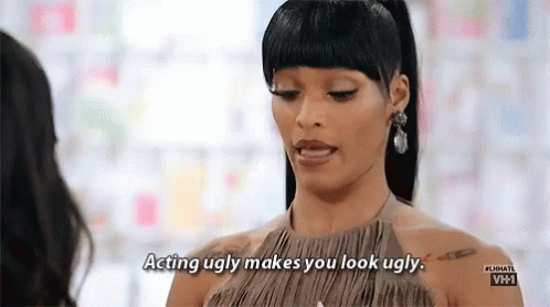 Joseline Hernandez Acting Ugly Makes Ugly GIF