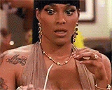 Joseline Hernandez Sipping Drink GIF