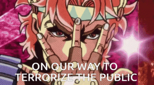 Joseph Joestar On The Way To Terrorize GIF