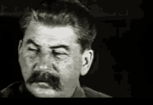 Joseph Stalin Look Away Not Interested Reaction GIF
