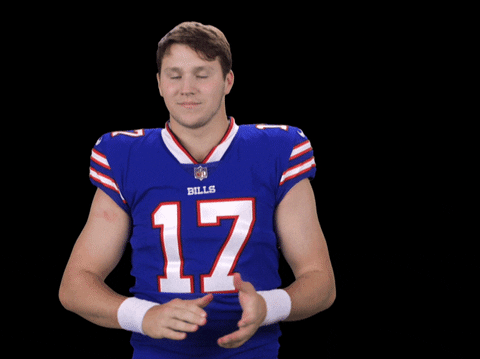 Josh Allen Clapping GIF