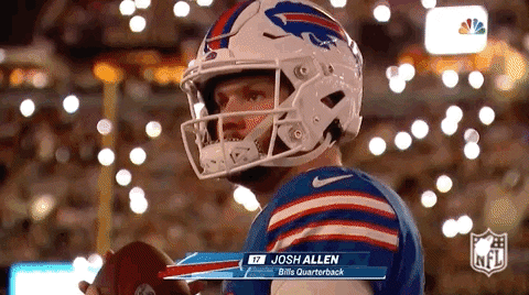 Josh Allen Shaken His Head GIF