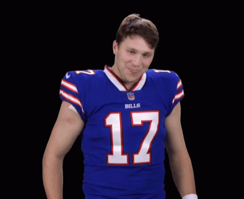 Josh Allen Thumbs Up Down GIF