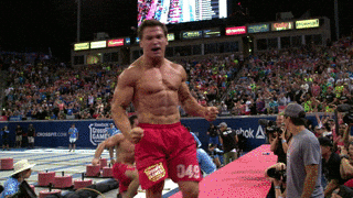 Josh Bridges Fired Up For Challenge GIF