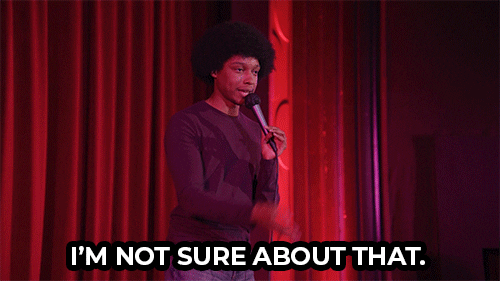 Josh Johnson Not Sure About That GIF