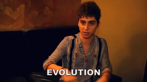 Josh Kiszka Explains Evolution GIF