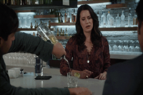 Josh Peck Pouring Liquor GIF