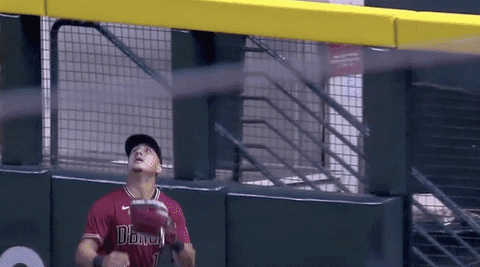Josh Rojas Catches The Ball Tatis Jr GIF
