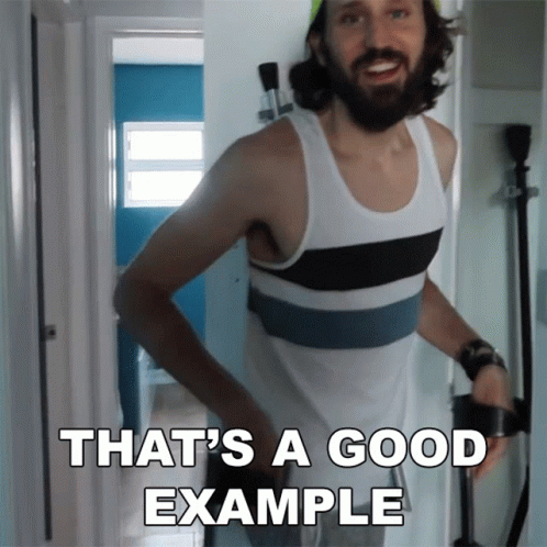 Josh Sundquist Thats A Good Example GIF