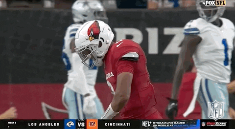 Joshua Dobbs Fist Pump Arizona Cardinals GIF