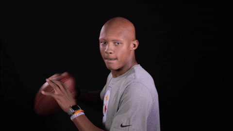 Joshua Dobbs Throwing Football Minnesota Vikings GIF