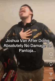 Joshua Van No Damage to Pantoja