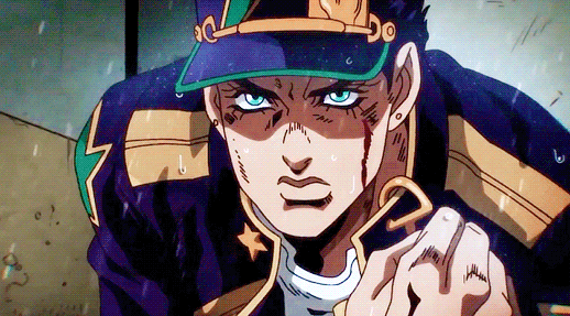 Jotaro Kujo Angry GIF