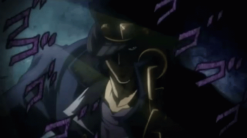 Jotaro Kujo Dark Serious GIF