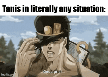 Jotaro Kujo Is Wearing A Hat And Saying `` Good Grief '' . GIF