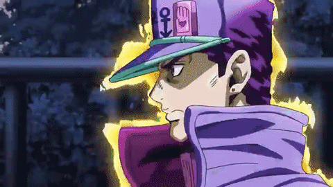 Jotaro Kujo Punch Power Up GIF