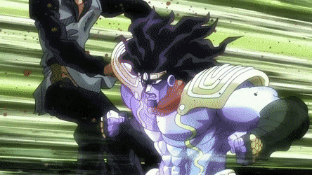 Jotaro Kujo Relentless Punch GIF