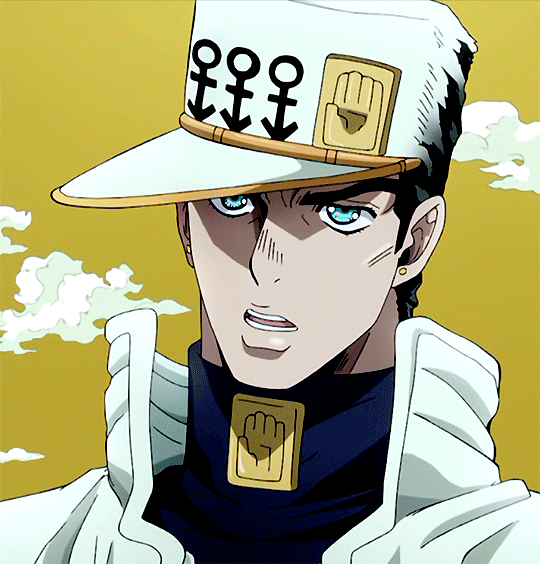 Jotaro Kujo Talking GIF