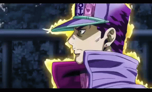 Jotaro Kujo To Jonathan Joestar Ora Ora Ora GIF