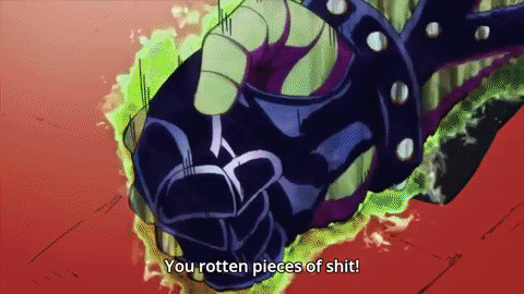 Jotaro Star Platinum The World GIF
