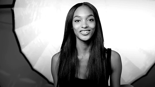 Jourdan Dunn Wink GIF