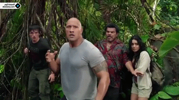 Journey 2 Characters Cast Away On Mysterious Island GIF