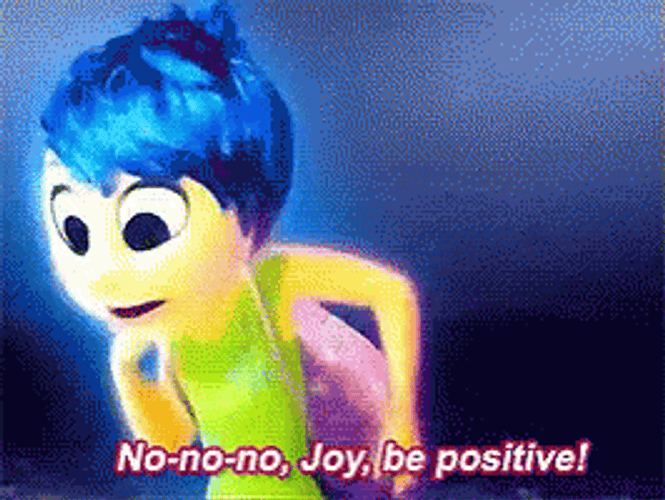Joy Inside Out Be Positive GIF 