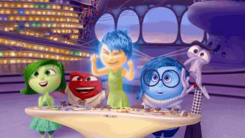 Joy Inside Out Cheering In Joy GIF