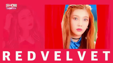 Joy Red Velvet Shocked Face GIF
