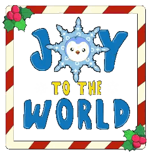 Joy to the World Snowflake Sign