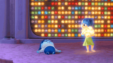 Joy With Lying Sadness Inside Out GIF
