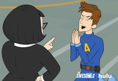 Joyce Mandrake The Awesomes Praying Meme GIF