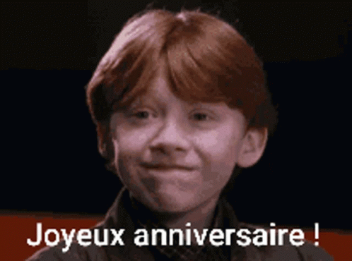 Joyeux Anniversaire Ron Weasley Nodding GIF