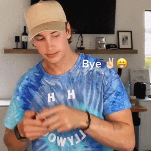 Jtbarnett Bye And Throwing Phone GIF