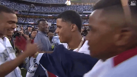 Juan Soto Julio Rodríguez Hug GIF