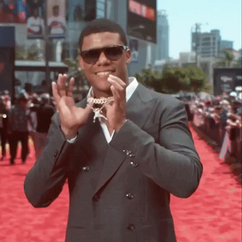 Juan Soto Red Carpet GIF