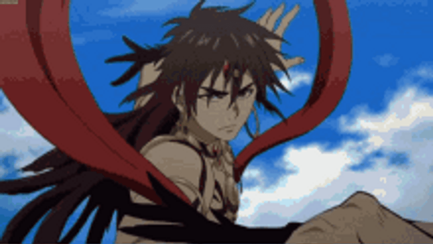 Judal From Magi Anime Attack GIF