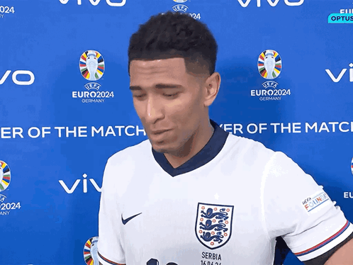 Jude Bellingham Holding Trophy GIF