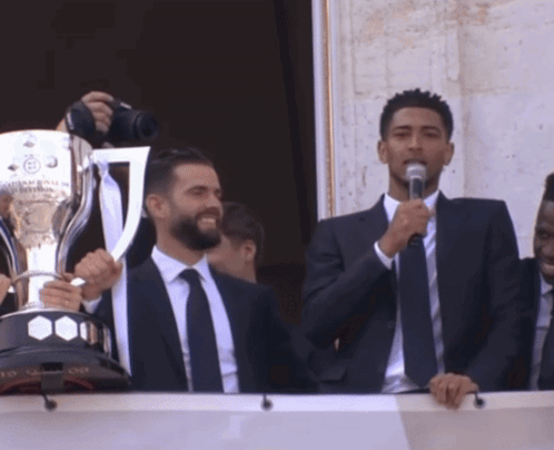 Jude Bellingham Proud Audience Clapping GIF