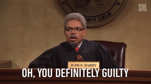 Judge Barry Saying Guilty