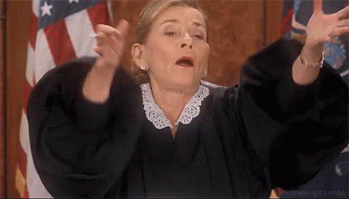 Judge Judy Cool Dance Moves GIF