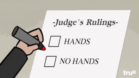 Judge's Ruling Checklist GIF