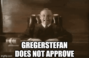 Judge Sitting At Desk With Book GIF