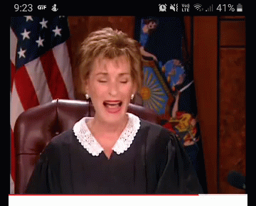 Judge Woman Crying In Front Of American Flag GIF